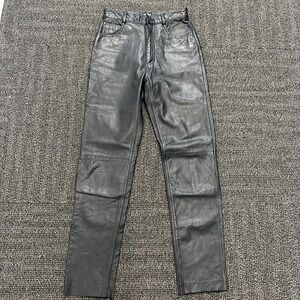 Pelle Studio Wilson's Genuine Leather Pants Size 4 Women